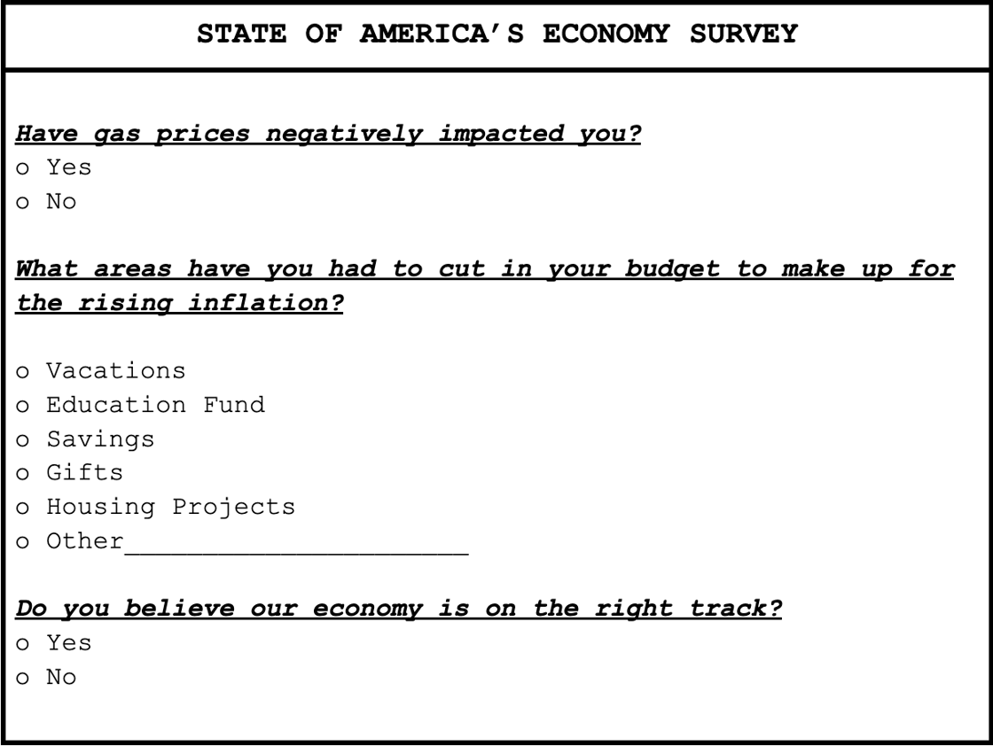 Economy Survey