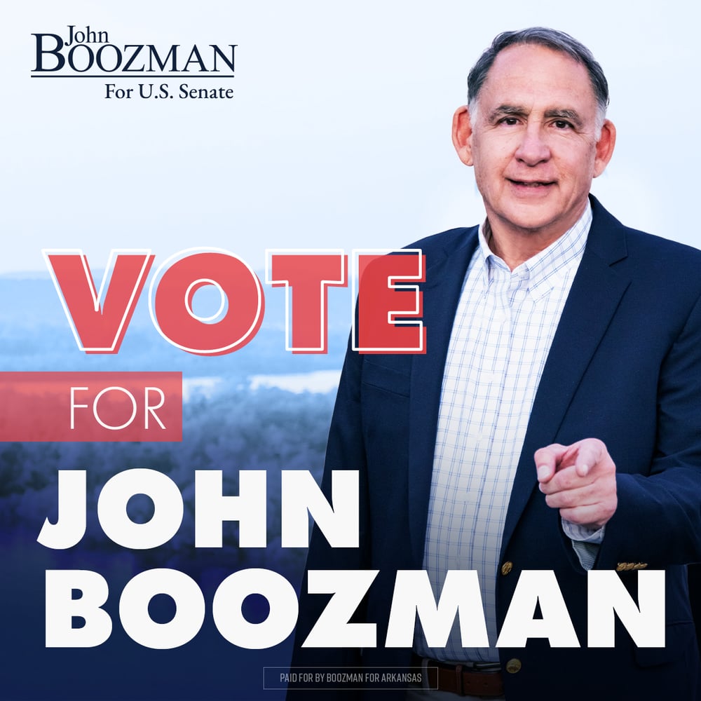 Vote for John Boozman
